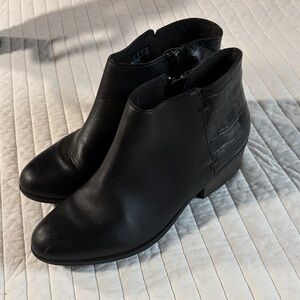 Clarks Black Ankle Boots